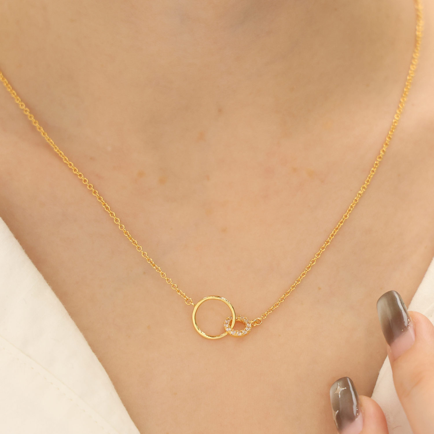 Mother & Daughter - Unbreakable Link Necklace