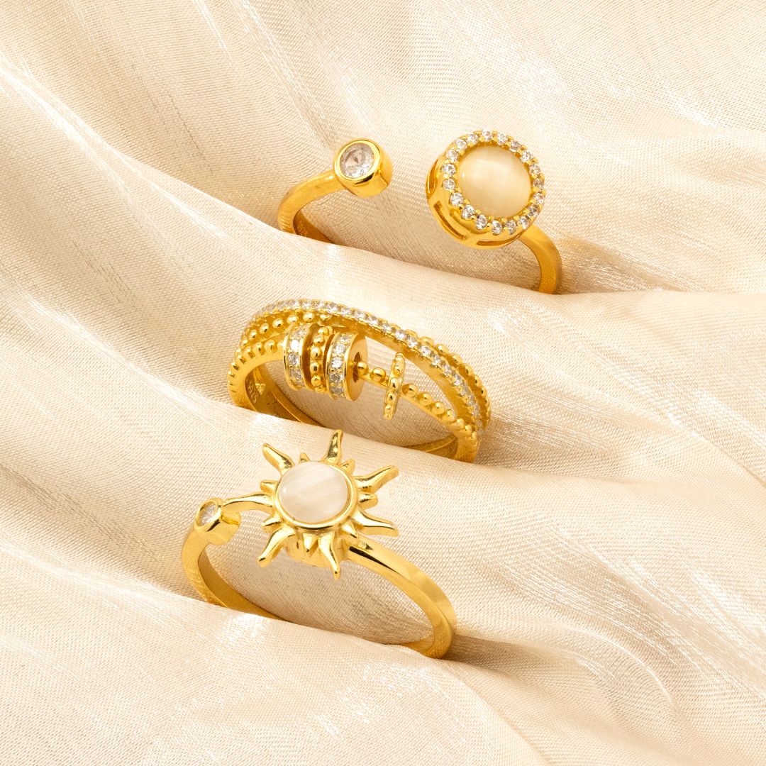 Celestial Fidget Ring Bundle