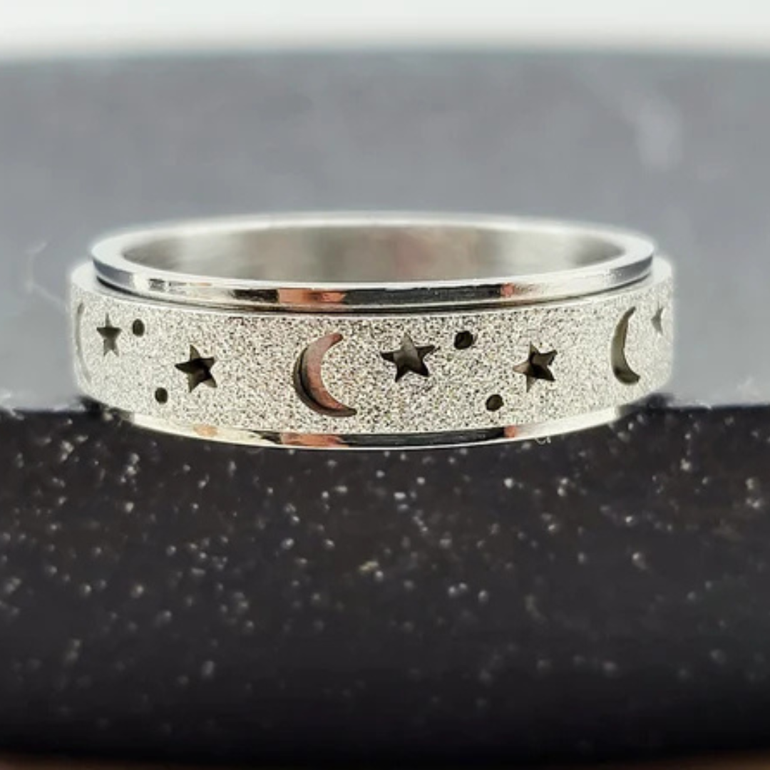 Cosmic Spin – Celestial Fidget Ring