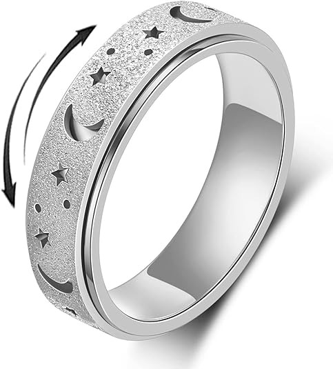 Cosmic Spin – Celestial Fidget Ring