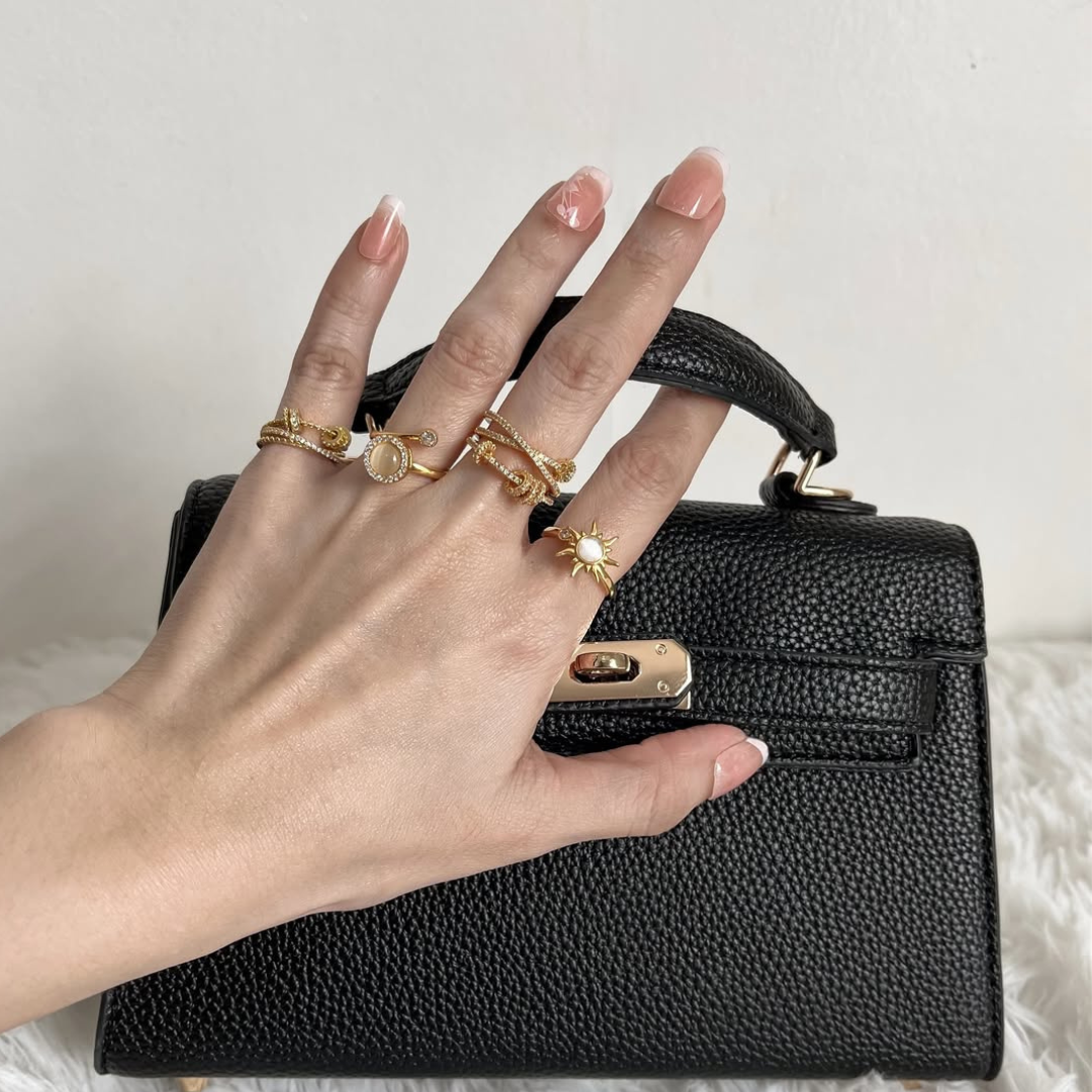 Tranquil Glow Fidget Ring Bundle