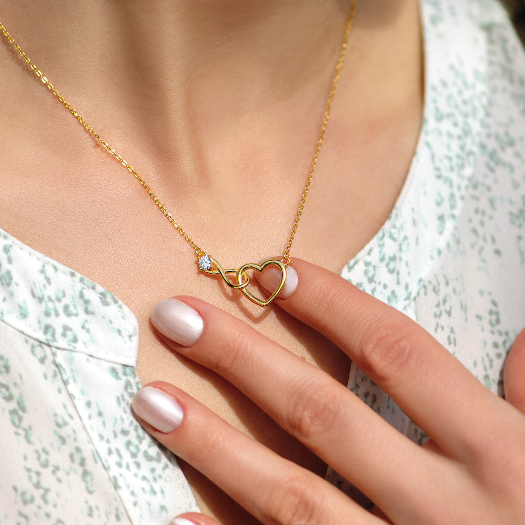 Infinity Heart Necklace