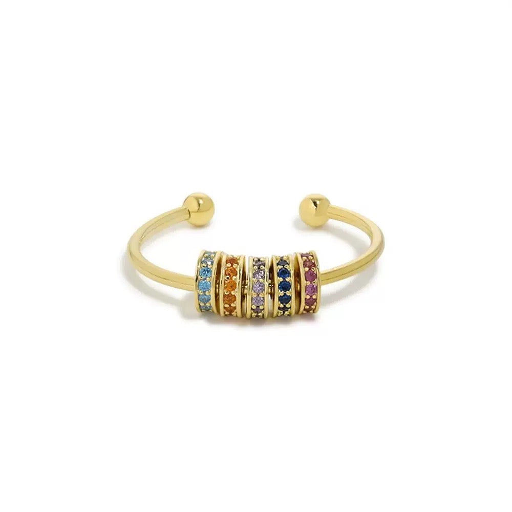 Beaded Fidget Ring