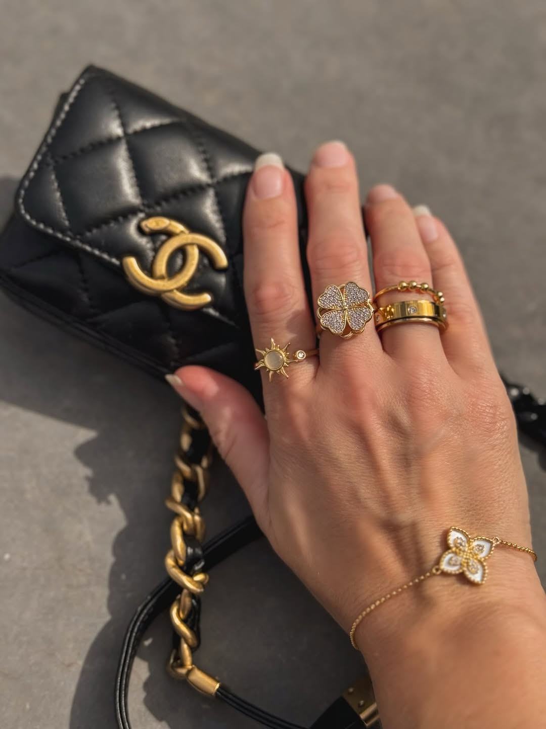 Sunflare Duo Fidget Ring Bundle