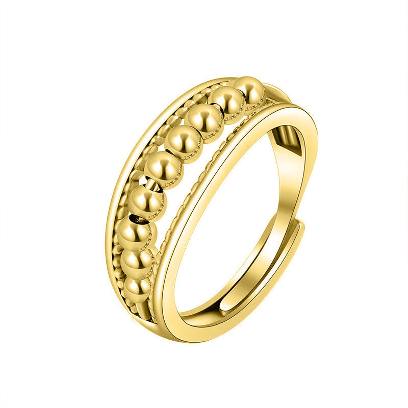 Pendulum Sliding Fidget Ring