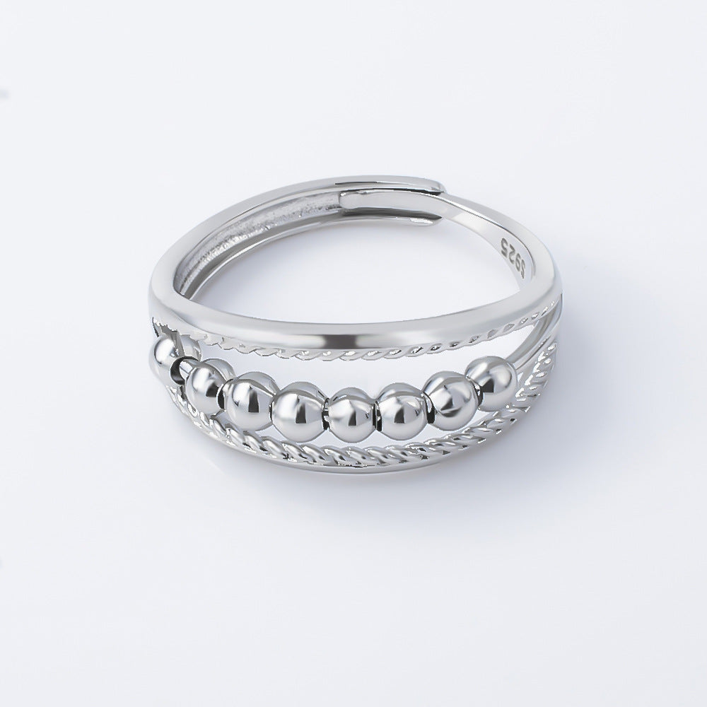 Pendulum Sliding Fidget Ring
