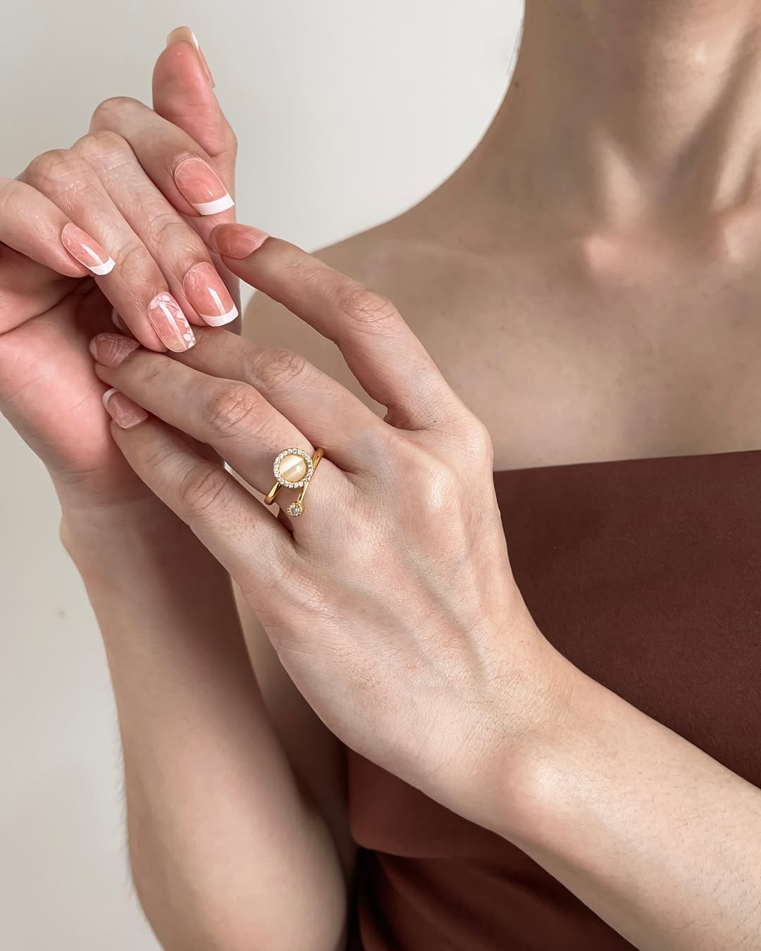 Moon Fidget Ring