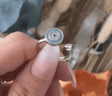 Evil Eye Fidget Ring