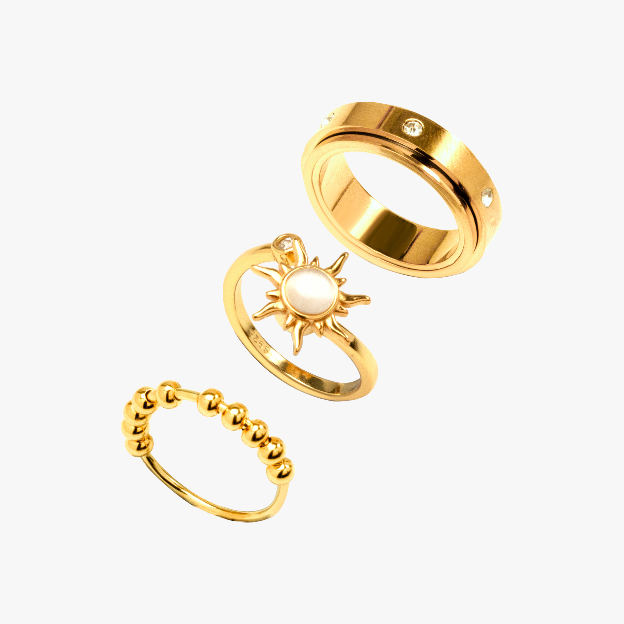Dawnlight Fidget Ring Bundle