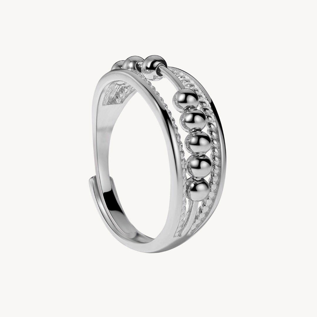 Pendulum Sliding Fidget Ring