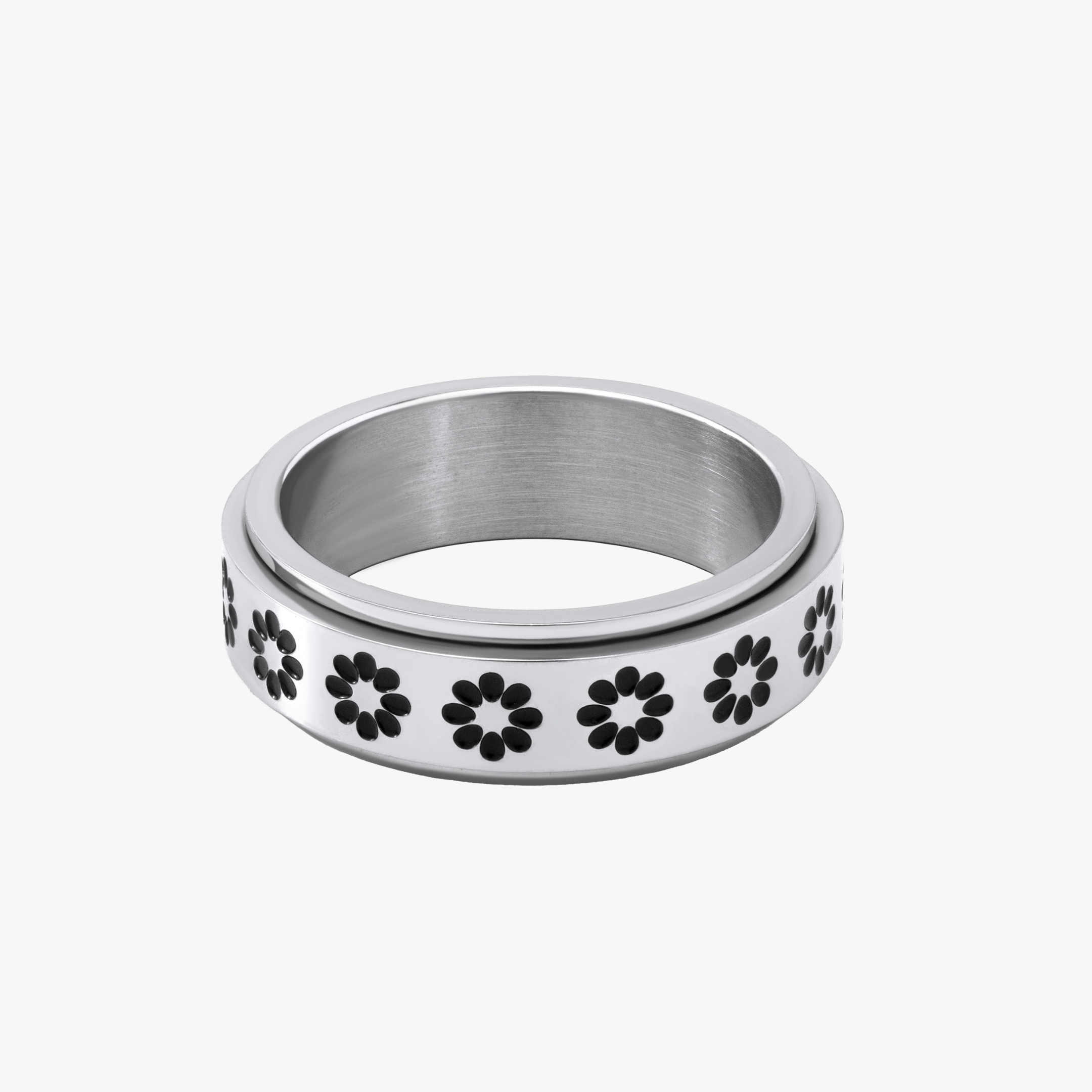 Daisy Anxiety Rotating Fidget Ring