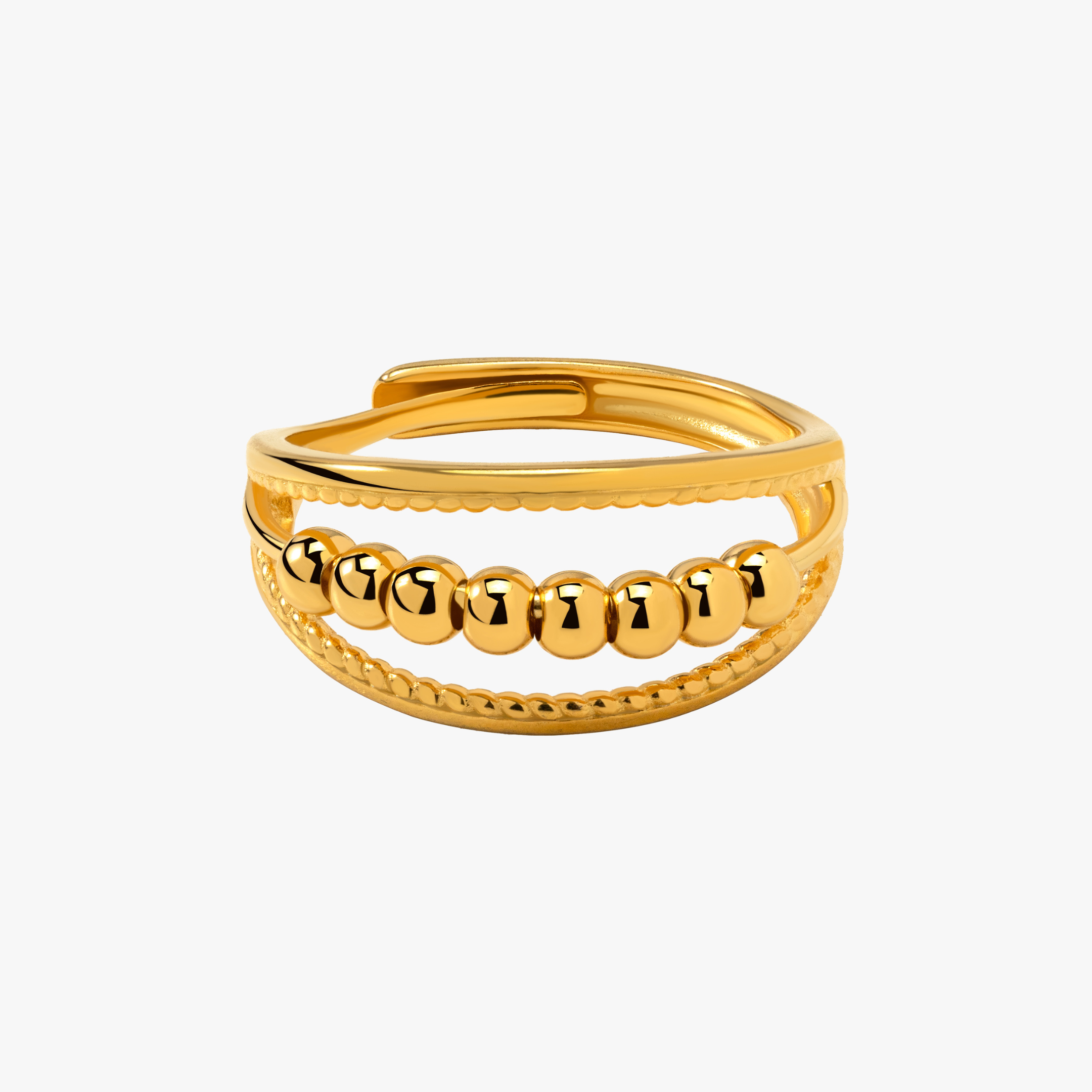 Pendulum Sliding Fidget Ring