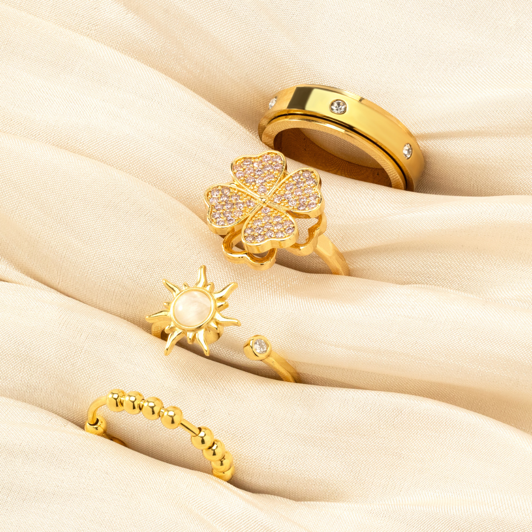 Sunbeam Fidget Ring Bundle