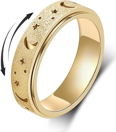 Cosmic Spin – Celestial Fidget Ring
