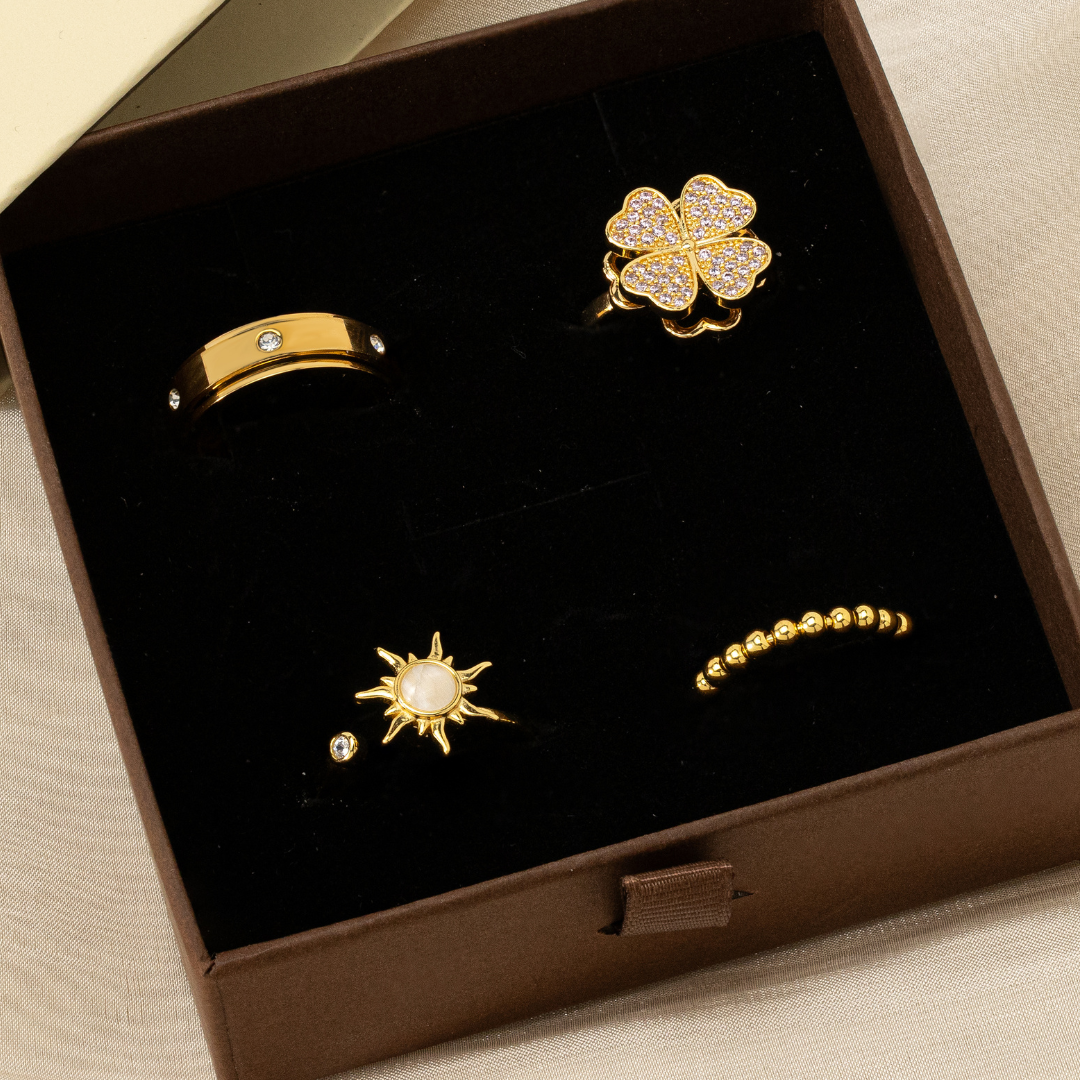 Sunbeam Fidget Ring Bundle