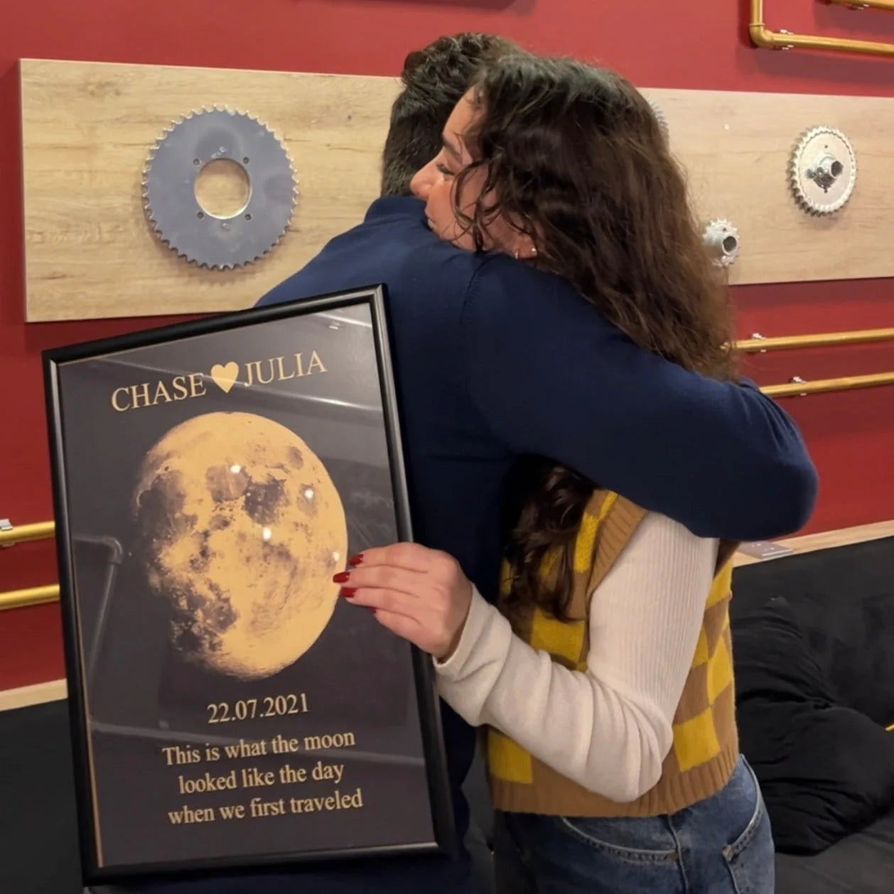 Personalized Moon Phase Art
