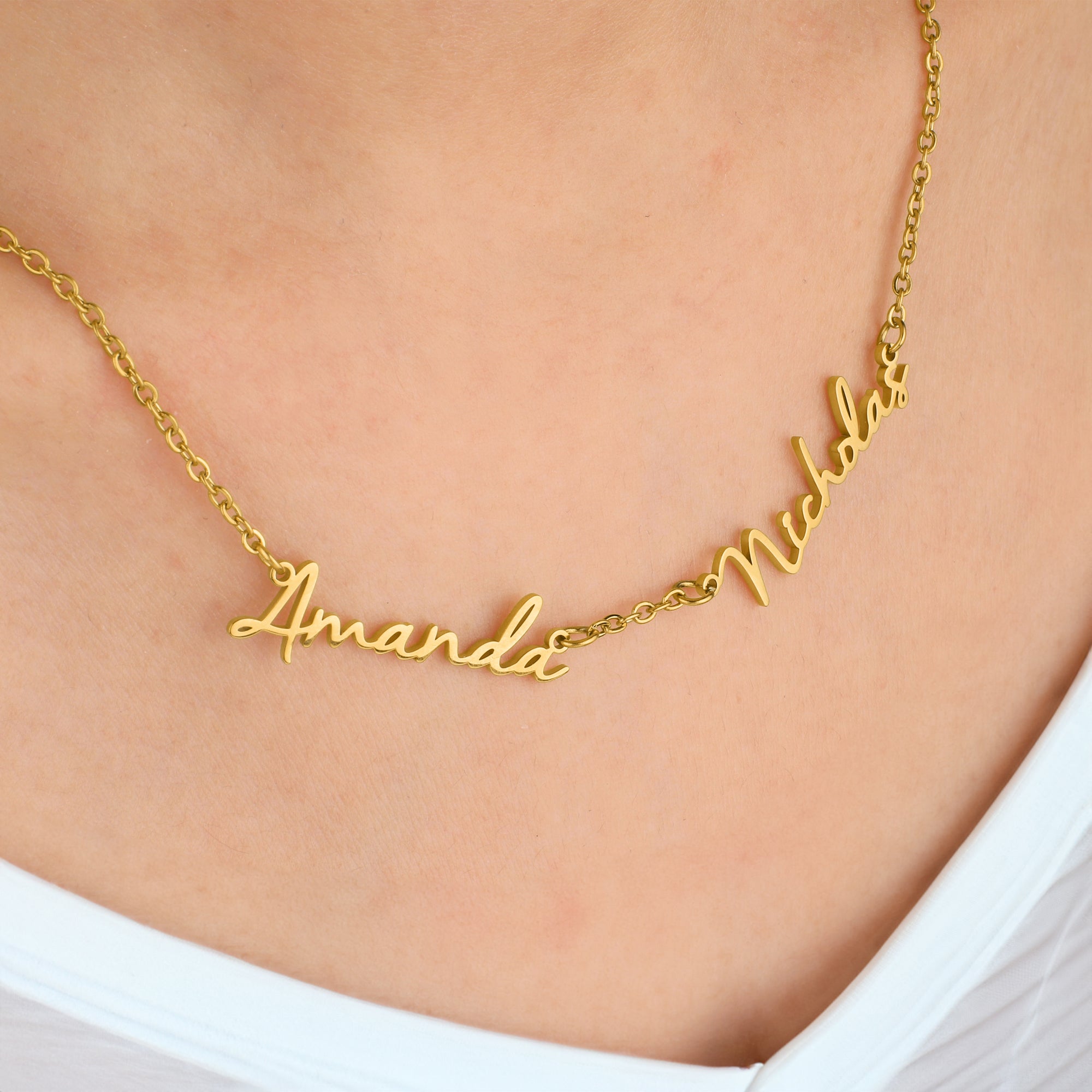 Fairy Multiple Name Necklace | Add Up to 4 Names