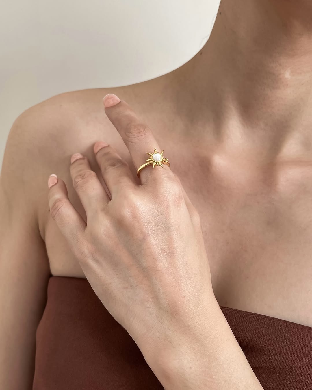 Okokiss Sun Fidget Ring